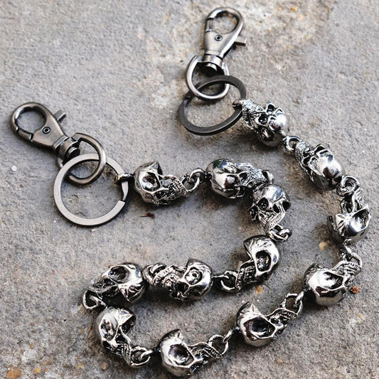 Rebel Skull Waist Chain