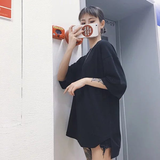 Unisex Loose-Fit Short Sleeve Tee