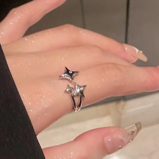 Ladies' Gleaming Star Ring