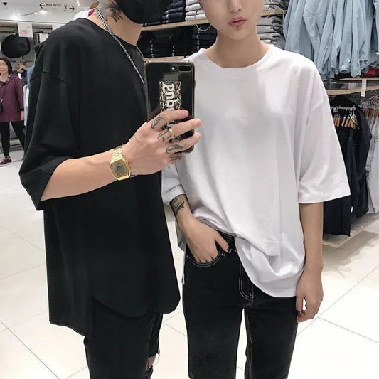 Unisex Loose-Fit Short Sleeve Tee