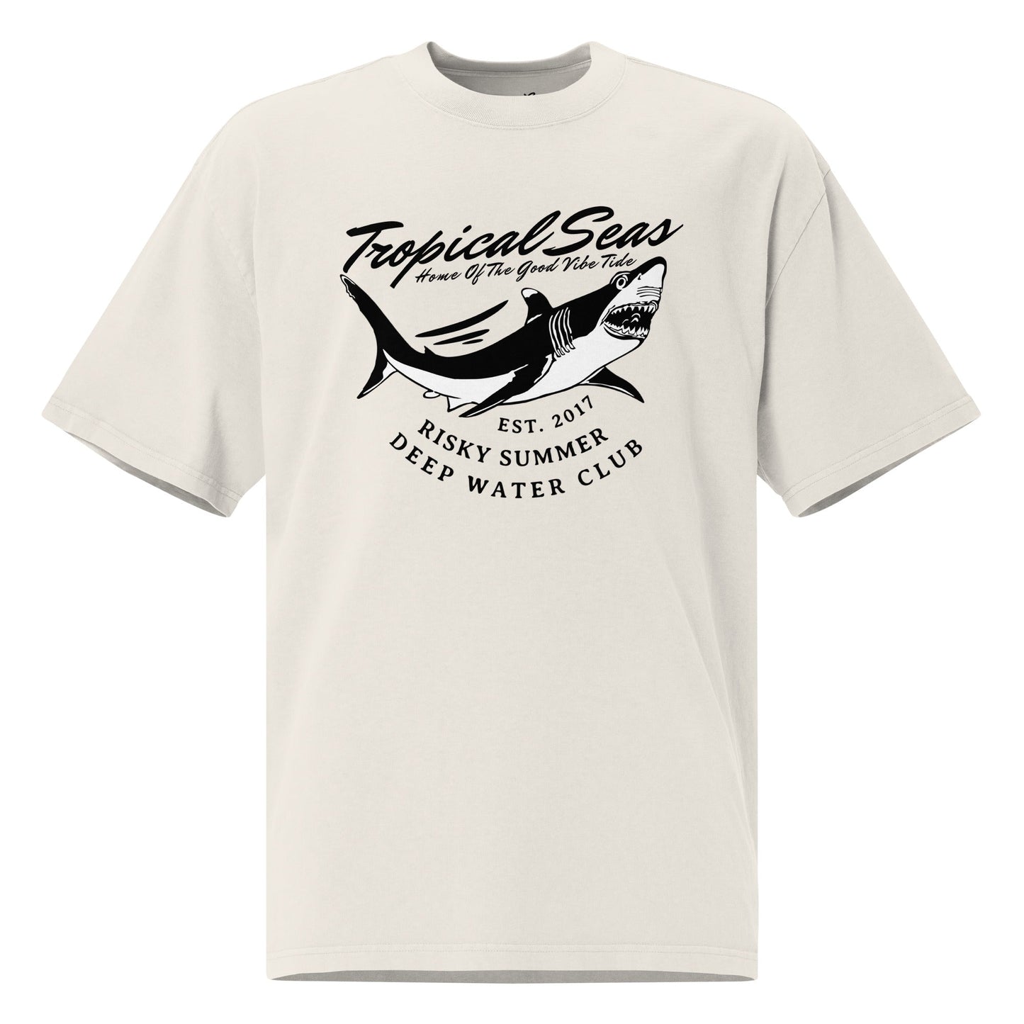Deep Water Sharky Oversized Tee