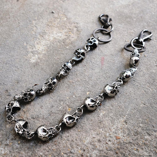 Rebel Skull Waist Chain